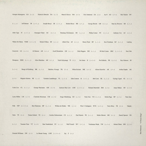 A Fluxus Elegy