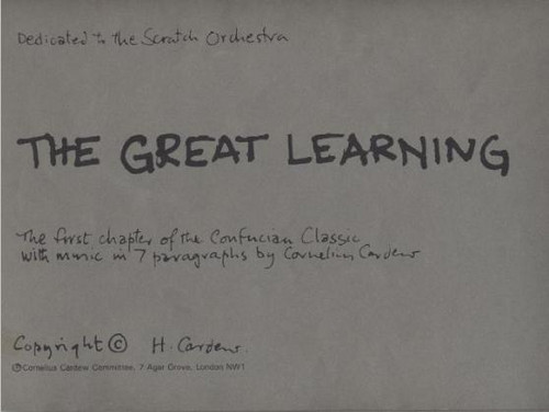 The Great Learning