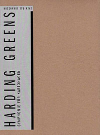 Harding greens. Symphonie fur Kartonagen