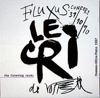Fluxus-Concert LE CRI 31/10/90