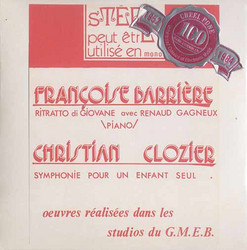 Ritratto Di Giovane, Symphonie Pour Un Enfant Seul