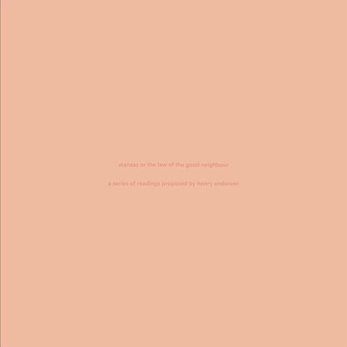Stanzas or The Law of the Good Neighbour