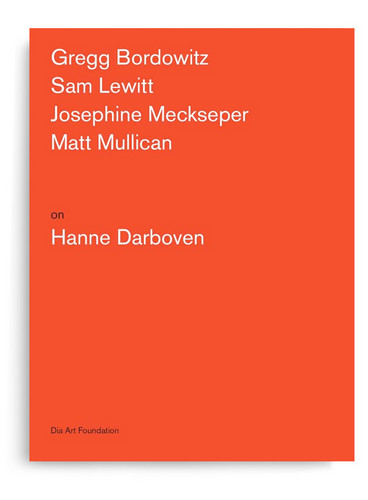 Artists on Hanne Darboven