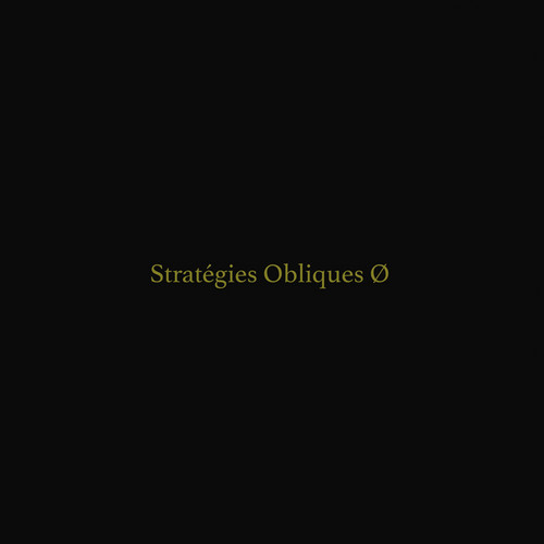 Stratégies Obliques Ø