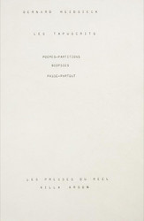 Tapuscrits – Poèmes-Partitions, Biopsies, Passe-Partout