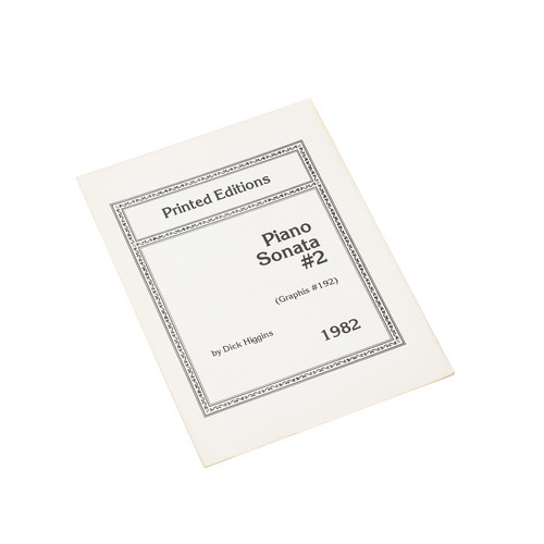 Piano Sonata #2 (Book)