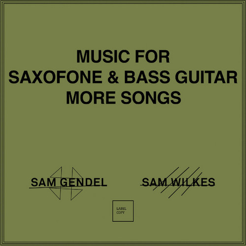 Music for Saxofone and Bass Guitar More Songs