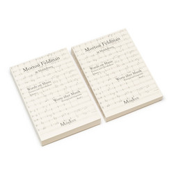 Morton Feldman in Middelburg: Words on Music