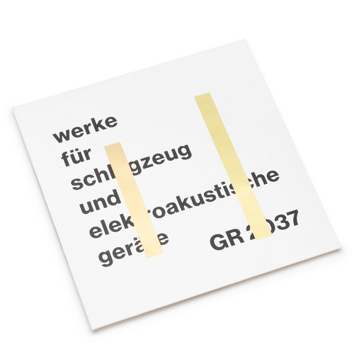 Werke Für Schlagzeug Und Elektroakustische Geräte