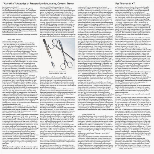 Akisakila / Attitudes of Preparation (Mountains, Oceans, Trees)