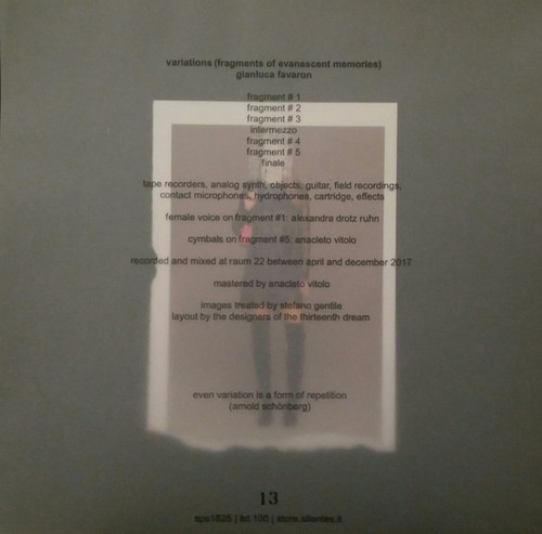 Variations (Fragments Of Evanescent Memories)