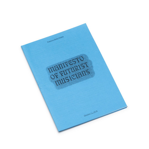 Manifesto of Futurist Musicians