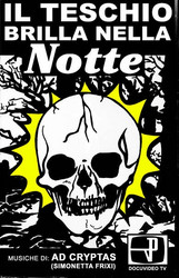 Il teschio brilla nella notte 