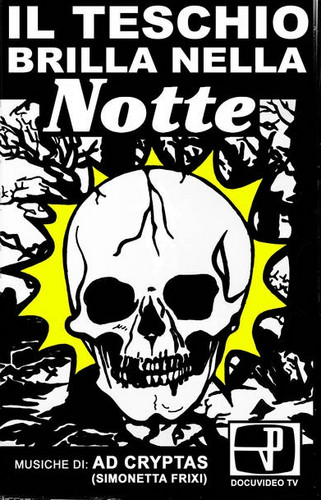 Il teschio brilla nella notte 