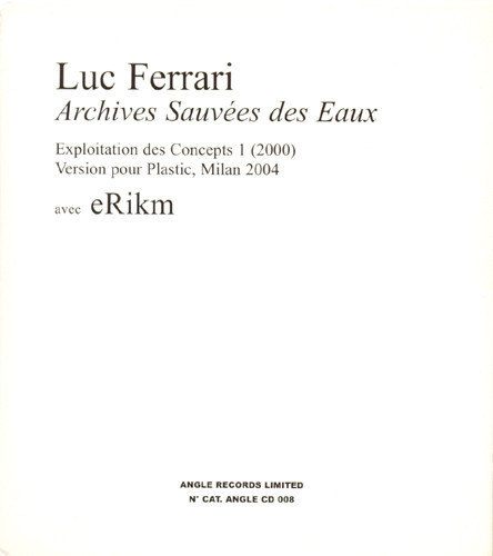 Archives sauvees des Eaux