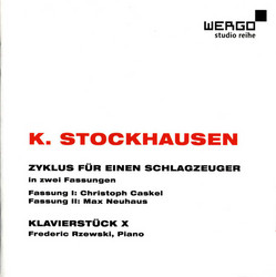 Zyklus Für Einen Schlagzeuger In Zwei Fassungen / Klavierstück X