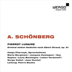  Pierrot lunaire Dreimal sieben Gedichte aus Albert Girauds „Pierrot lunaire“ (Melodramen), op. 21