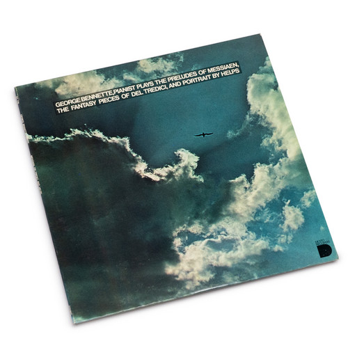 George Bennette, Pianist Plays The Preludes Of Messiaen, The Fantasy Pieces Of Del Tredici, And Portrait By Helps (LP)
